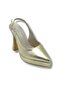 Desire 8702-26 Silvery Leather Platform Heel Women's Shoes (11.5cm)