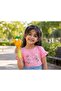 Kids Bubble Fan Toy with Built-in Bubble Solution, Handheld Bubble Blower for Indoor & Outdoor Play-Yellow - 3