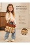 Cute Bear, Women's Shoulder Bag, 4, Teddy Bear Detailed, Zippered Tote Bag, Daily Stylish Shoulder Bag, Brown - 2