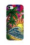 iPhone 7 Compatible Printed Transparent Phone Case |   Collection: Summer Beach Tropical
