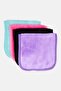 4 Pack Reusable Makeup Removing Cloths, Multicolor - 2