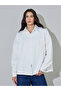 White Relaxed Fit Longline Shacket - 3