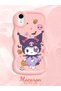 iPhone Xr Compatible Case Camera Protector Pink Silicone Couple Phone Case Cartoon Pattern - 2