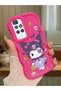 Redmi 10 2022 Compatible Case Camera Protector Red Silicone Couple Phone Case Cartoon Pattern