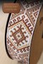 Authentic Turkish Kilim Patterned Jacquard Woven Ribbon 25mm 10 Meters Multi-Colored Ribbon - 2