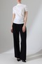 Women's Stoned Sandy Draped High Neck Blouse - 3