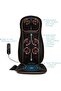 Neck & Back Massager with Heat, Full Back Kneading Shiatsu or Rolling Massage, Massage Chair pad with Height Adjustment, Back Massager for Neck and Shoulder - Em 5215, Black - 6