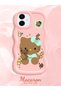 Samsung Galaxy A06 Compatible Case Camera Protector Pink Silicone Couple Phone Case Kitty Pattern - 2