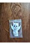 Cute White Cat with Angel Wings Car Interior Rearview Mirror Ornament Auto Accessory - 5