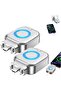 Auto Power-Off Fast Charging Adapter, Auto Cut-Off Charging Protector With Full Charge Disconnect, USB C Charging Safety Adapter For Overnight Charging
