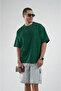 Tren Biz Men's Oversize Basic Crew Neck Short Sleeve T-Shirt
