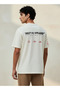 Men Regular Fit Crew Neck Short Sleeves Printed T-shirt - 4
