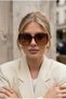 Mira Prestige Ultra Light Brown Women's Sunglasses with Uv400 Filter - 3