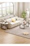 Coffee Table with Open Storage Shelf and 78cm Oval Table ，Modern Living Room Center Table for Living Room Home Office Reception Room - 8