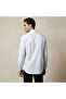 Men Regular Fit Collared Striped Long Sleeves Shirt - 4