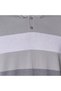 Men Short Sleeves Striped Pique Detail Polo T-shirt - 2