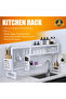 Over Sink Kitchen Rack Dish Drying Rack Organizer with Holders