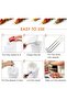 Kebab Maker Box – White One Size, Manual Kebab Mold Tool for Homemade Kebabs, Kofta, Seekh Kebab & BBQ Preparation - 2