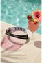 Women's Sunscreen Colored Plexiglass Visor Beach Hat - 2