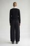 Black Knitwear Detailed Shirt - 4