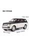 Toyland Pull Back Action 1:24 Scale Diecast Model Alloy Metal Toy Car for Kids with Openable Doors & Light - 4