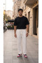 Men's Invisible Washable K Linen Trousers - 6