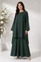 Lina Modest Two-Piece Set – Premium Long Tunic & Maxi Skirt for Women | Elegant Everyday Modest Wear