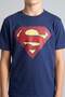 Superman Licensed Regular Fit Elastic Waist Shorts 2-Piece Navy Blue Pajama Set for Boys H8145A826Hs - 5