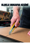 Metal Body 5-Piece Falçata Set Professional Utility Knife Cardboard Box Cutter -