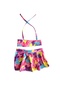 Cat Dog Outfit Colorful Bikini Swimsuit - 2