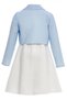 Girls' Evening Dress Bell Cut Gown and Big Flower Applique Jacket Two-Piece Set - Birthday, Party, Wedding, Graduation (8Y, 9Y, 10Y, 11Y, 12Y, 13Y, 14Y, 15Y) 36293Pr - 5
