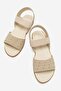 3 Row Troc Women's Sandals Beige - 5