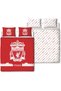Character World Official Liverpool FC Double Duvet Cover Set, Tone Design | Red Reversible Football Bedding - 2