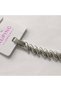 Xuping Vip Quality Antiallergic Full Size Barley Design Silver Bracelet with Zircon Stone Detail - 3