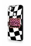 Infinix Hot 20I Compatible Black Good Vibes Patterned Silicone Case - 4