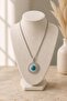 Luxurious Figured Showy Steel Necklace - 2
