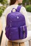 Us Polo Assn 24040-24042-24036-24038-24034 Unisex School Backpack Laptop Bag Purple