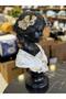Decorative White Gold Detailed Ophelia Sculpture Figurine Object - 4
