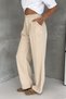 Urban Ease Women's High Waist Palazzo Jean Trousers - 3
