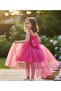 Strappy Front Short Back Long Tutu Dress for Girls - 2