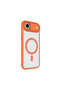 iPhone 17 Air Case Magsafe Transparent Back Face Camera Raised Silicone Shrp - 3