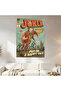 Joker Vintage Comic Wall Covering Wall Tapestry First Quality Satin Fabric Poster - 2