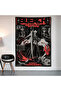 Bleach Manga Cover Wall Covering Wall Tapestry First Quality Satin Fabric Poster