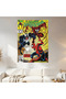 Spider-Man Vs Venom Comic Wall Cloth Wall Tapestry First Quality Satin Fabric Poster - 2