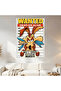Wile E. Coyote Wanted Poster Wall Covering Wall Tapestry First Quality Satin Fabric Poster - 2