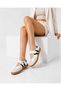 Premium, Stripe Detailed, Velcro Fastened, Daily Ballet Shoes, Lightweight, Flexible Sole Comfort Shoes - 3