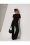Boat Neck Off-Shoulder Draped Bat Sleeve T-Shirt\Blouse\Top - 6
