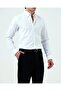 Italian Style Slim Fit Button down Collar Men's Shirt White T11783