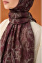 Riva Şal Spring Blossoms Plum - 3