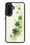Samsung A36 Lucky Clover Whisper Design Glossy Phone Case